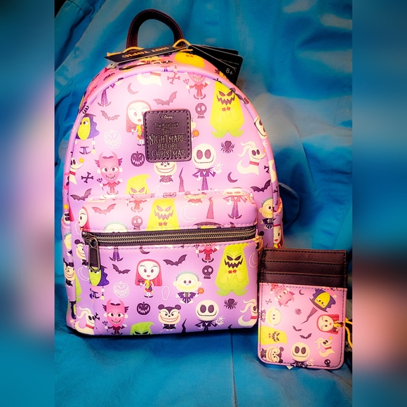 Loungefly Bags Nwt Disney Loungefly The Nightmare Before Christmas Chibi Characters Poshmark